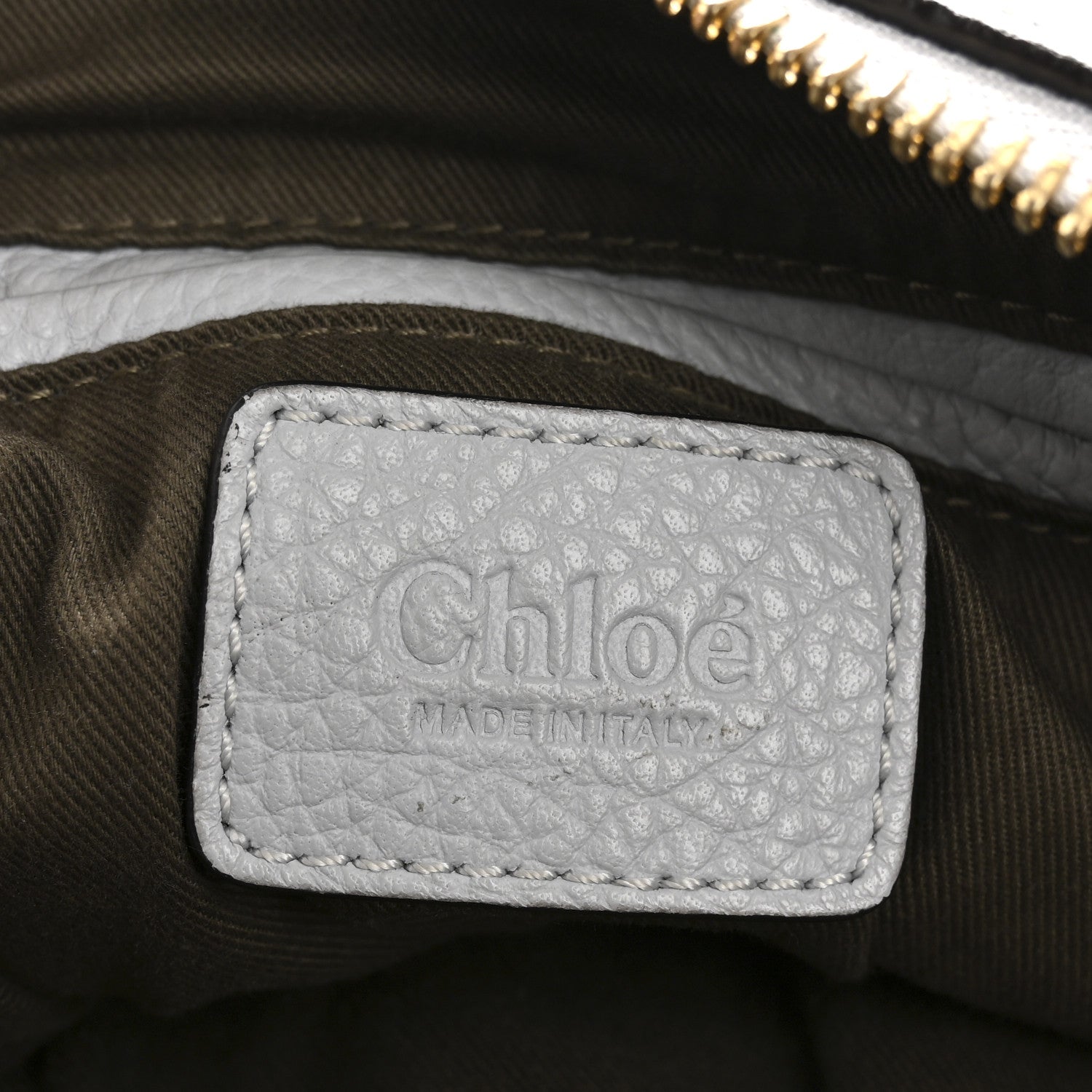 Chloe Calfskin Medium Marcie Satchel Light Cloud 6 of 14