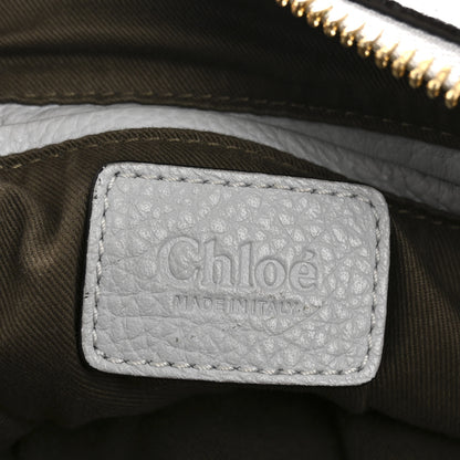 Chloe Calfskin Medium Marcie Satchel Light Cloud 6 of 14