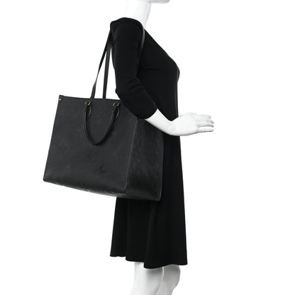 Louis Vuitton Empreinte Monogram Giant Onthego GM Black 2 of 9