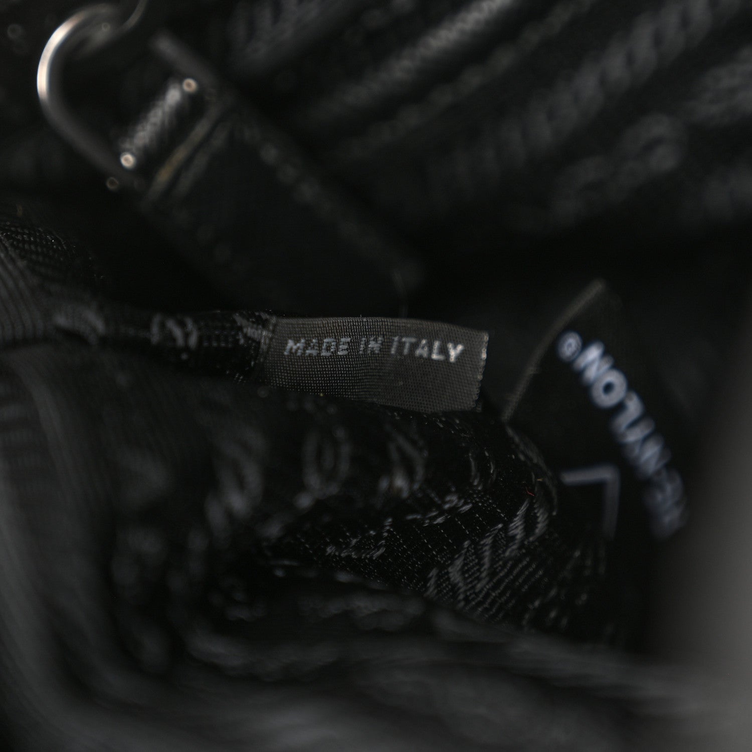 Prada Tessuto Nylon Saffiano Small Backpack Black 7 of 10
