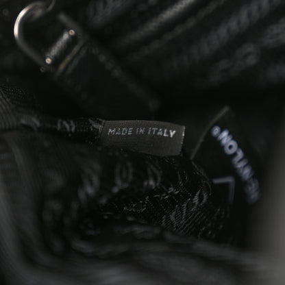 Prada Tessuto Nylon Saffiano Small Backpack Black 7 of 10