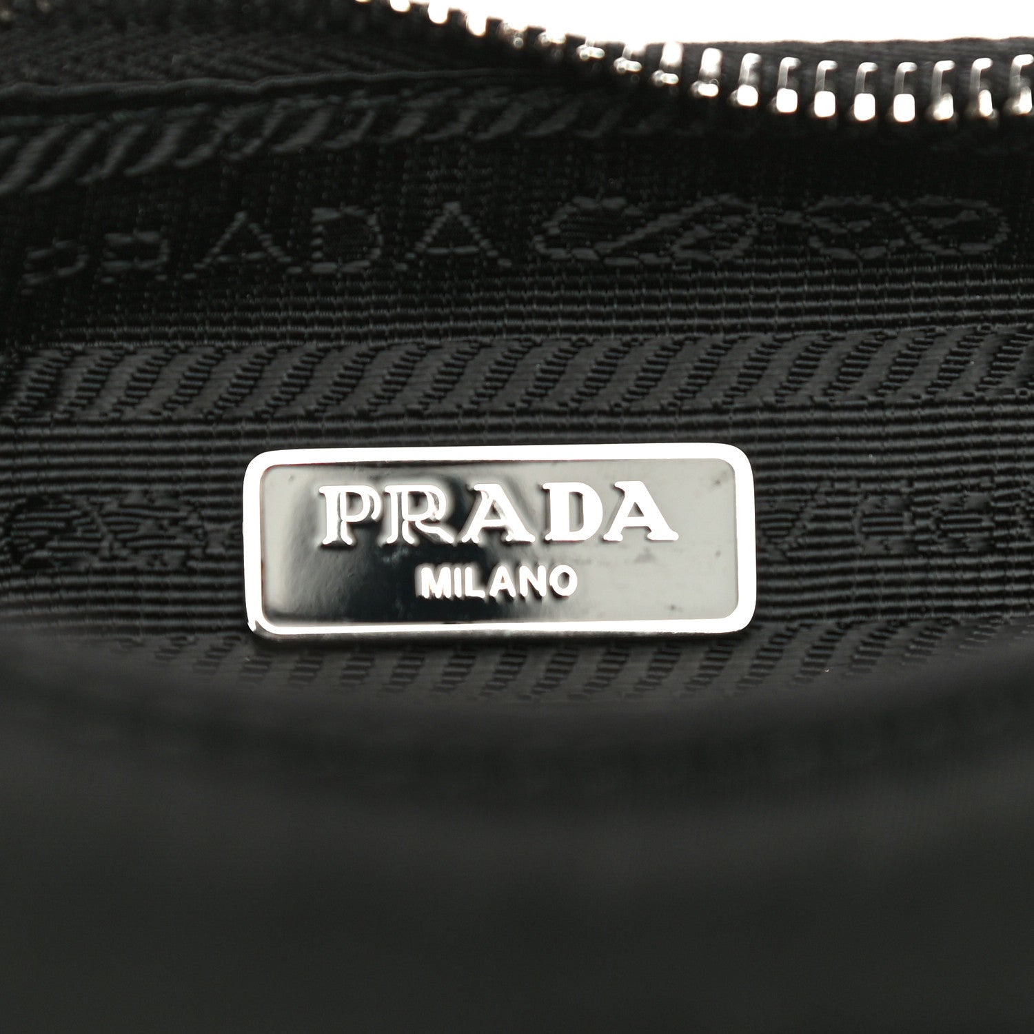 Prada Nylon Re-Edition 2005 Shoulder Bag Black 6 of 13