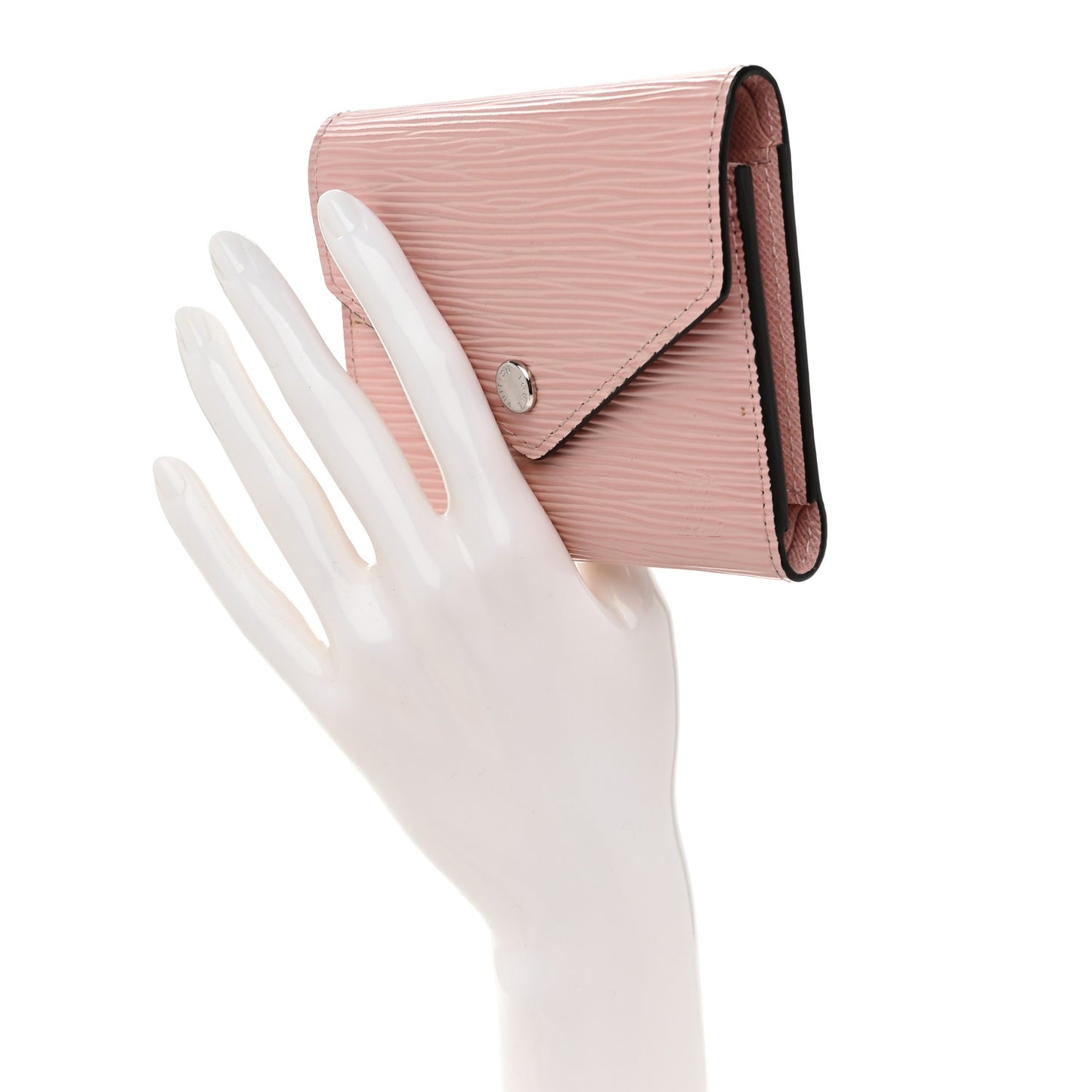 Epi Victorine Wallet Rose Ballerine