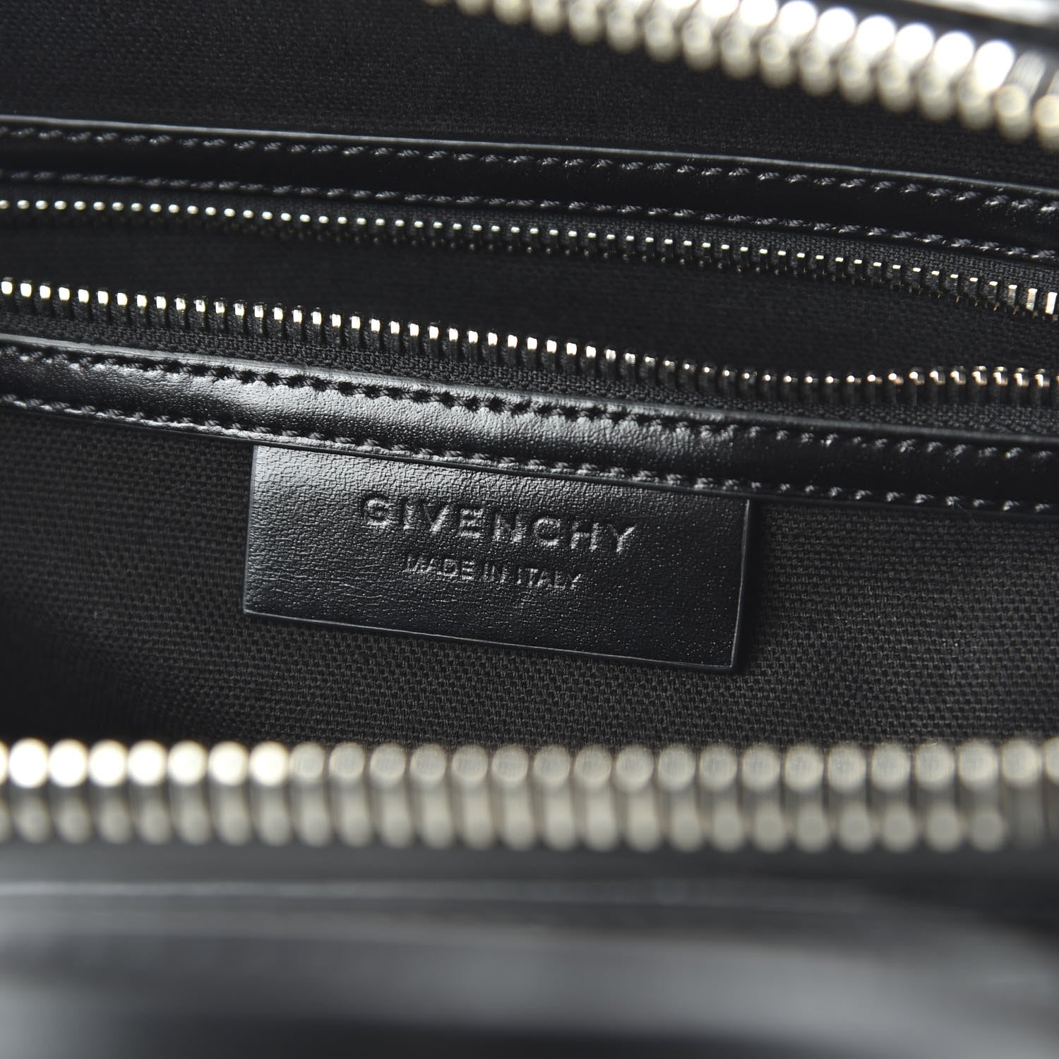 Givenchy Shiny Lord Calfskin Small Antigona Black 9 of 10