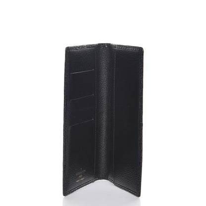 Louis Vuitton Alligator Checkbook Wallet Black 5 of 7