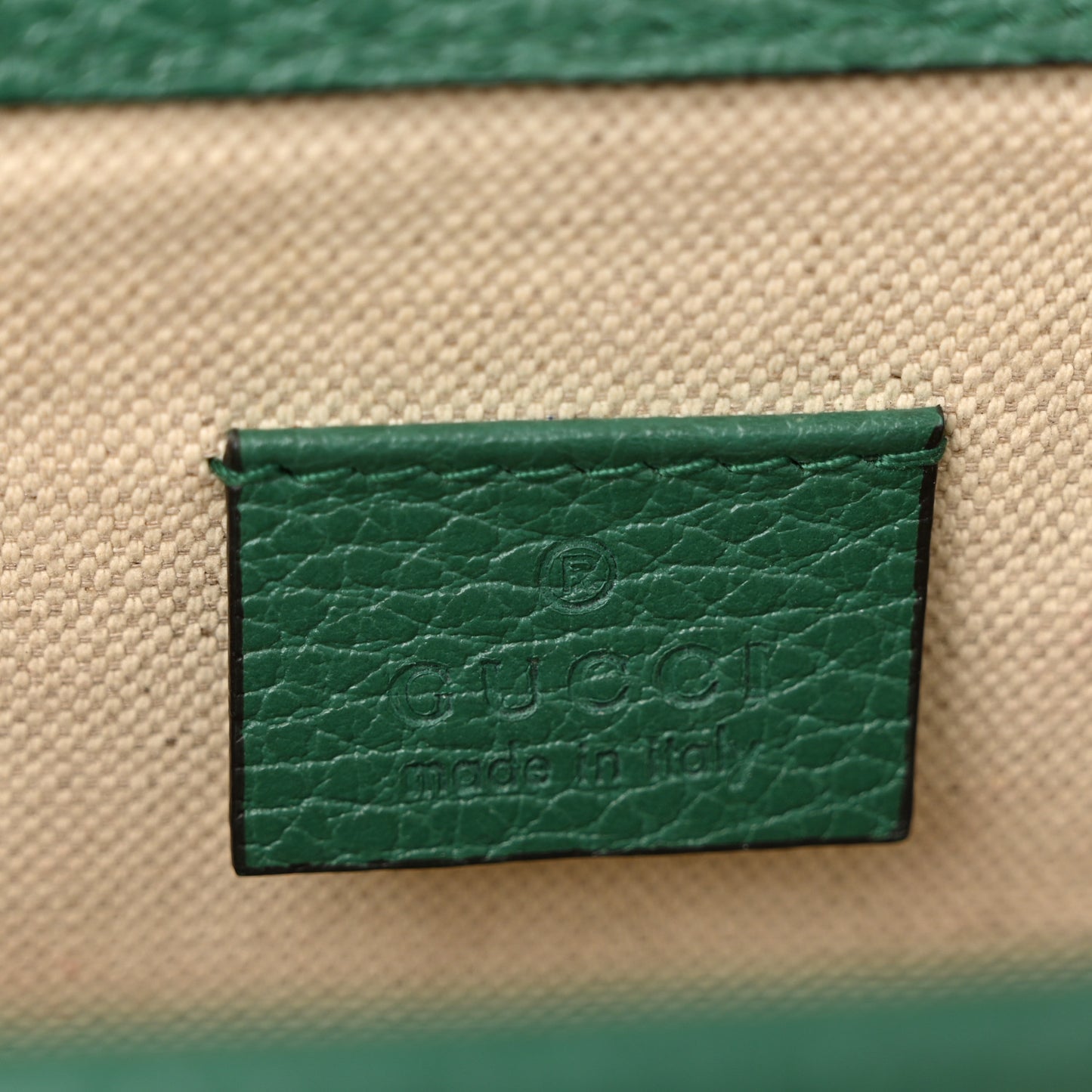 Calfskin Mini Dionysus Shoulder Bag Emerald