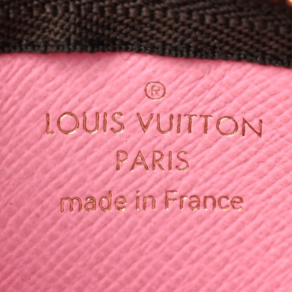 Louis Vuitton Monogram 2023 Christmas Animation Alpine Key Pouch Pink 6 of 9