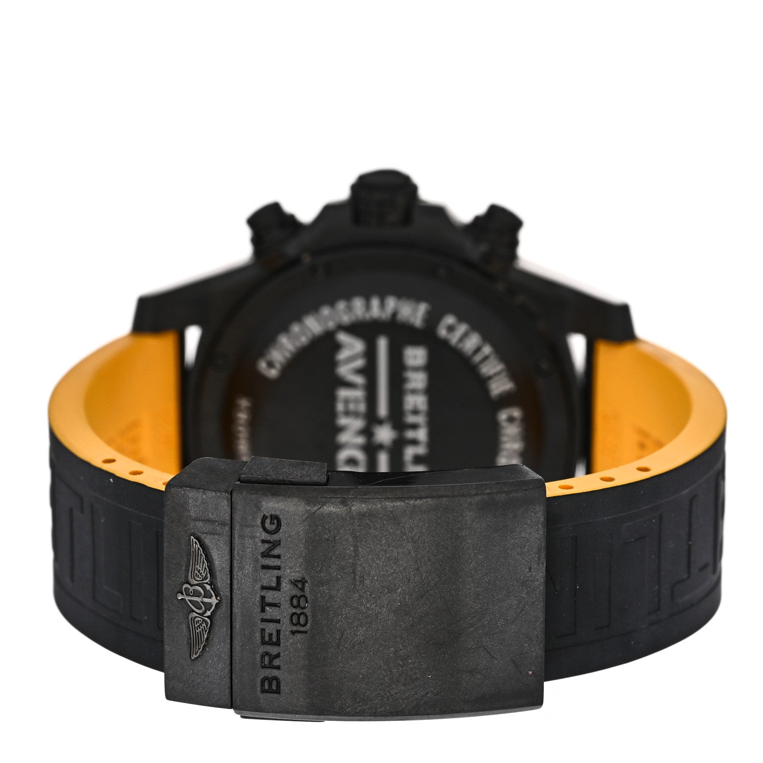 Breitling Breitlight Rubber 45mm Avenger Hurricane Automatic Watch Black XB0180E4 3 of 5