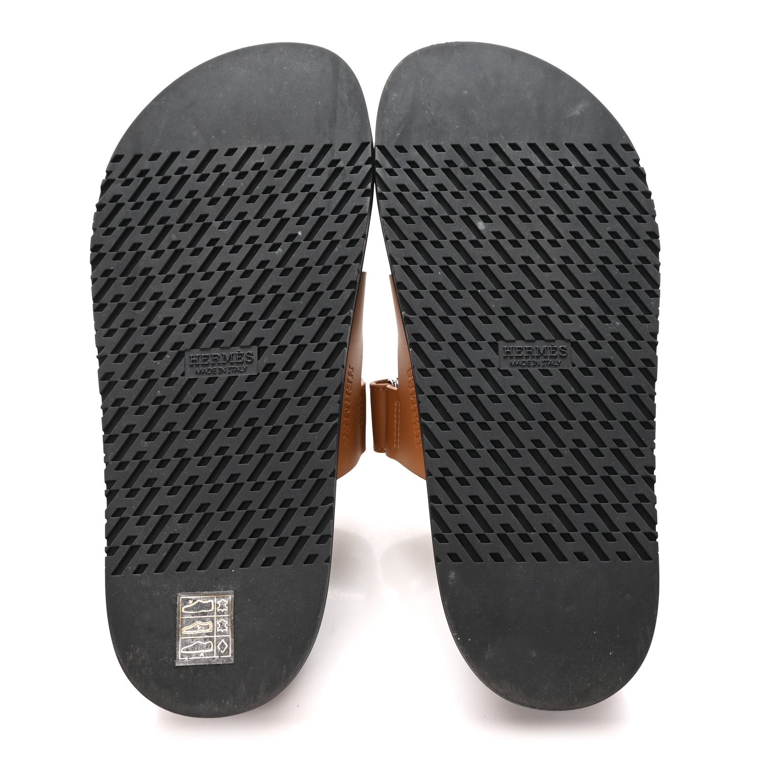 Hermes Calfskin Womens Chypre Sandals 39 Naturel 6 of 10