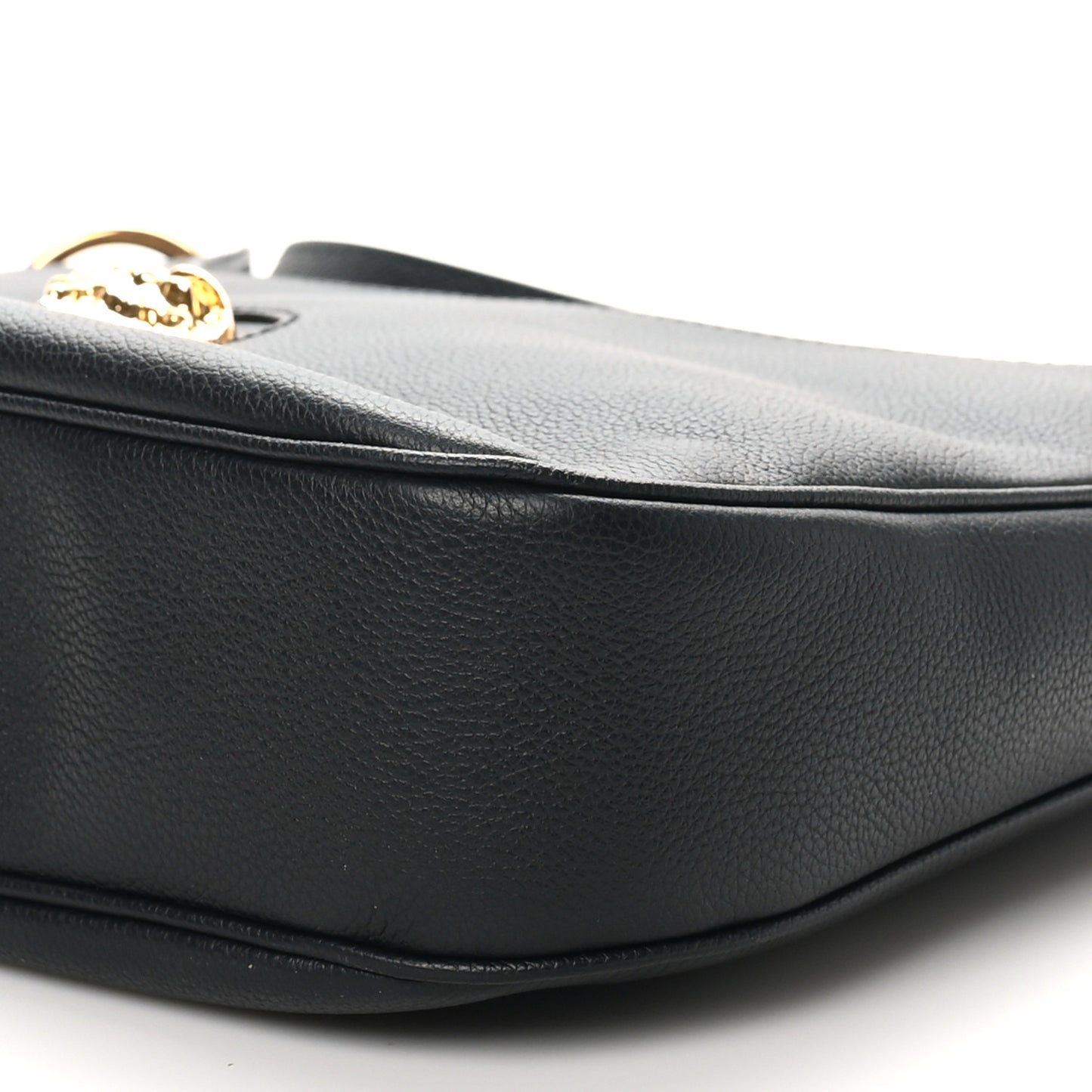 Calfskin La Medusa Medium Hobo Black