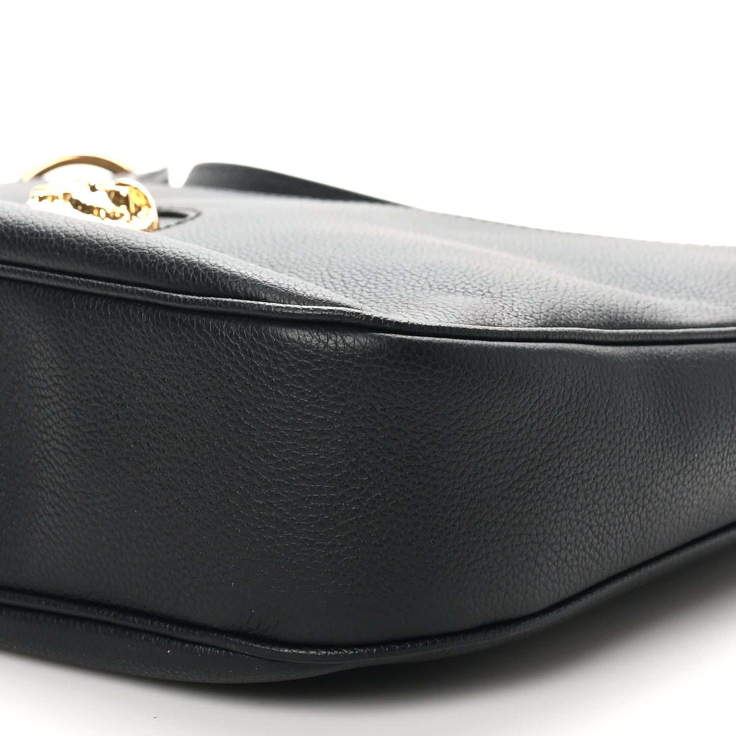Versace Calfskin La Medusa Medium Hobo Black 9 of 9