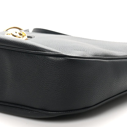 Versace Calfskin La Medusa Medium Hobo Black 9 of 9