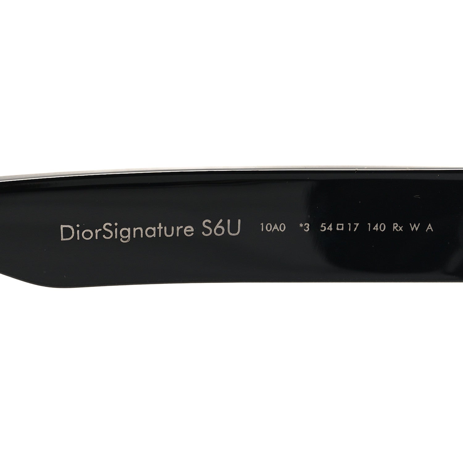 Christian Dior Diorsignature S6U Square Sunglasses Black 6 of 9