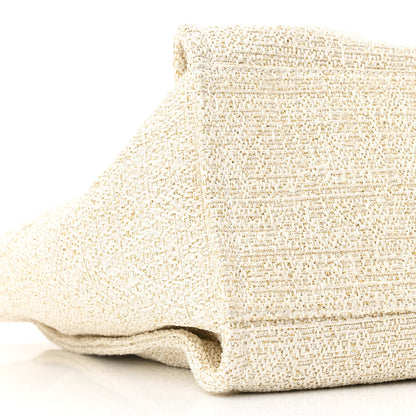 Chanel Canvas Large Deauville Tote Ivory 9 of 11