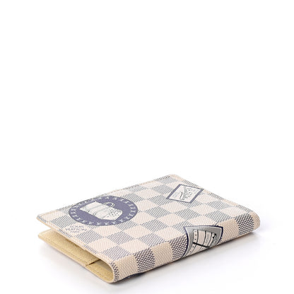 Louis Vuitton Damier Azur Patch Small Ring Agenda Cover 3 of 8