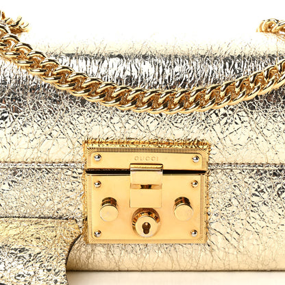 Gucci Galassia Small Padlock Shoulder Bag Platino 7 of 10