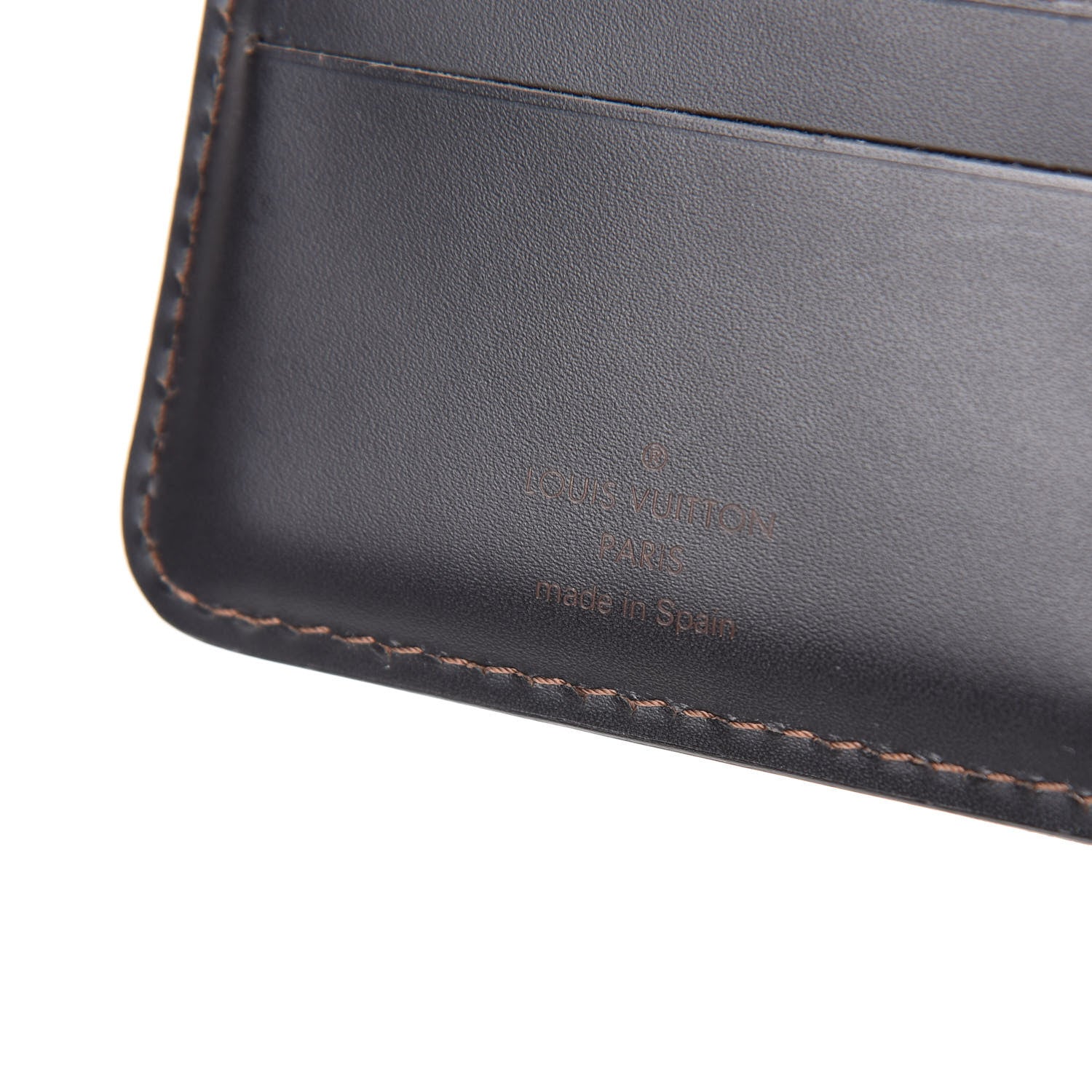 Louis Vuitton Utah 6 Cards Bill Holder Wallet Coffee 7 of 7