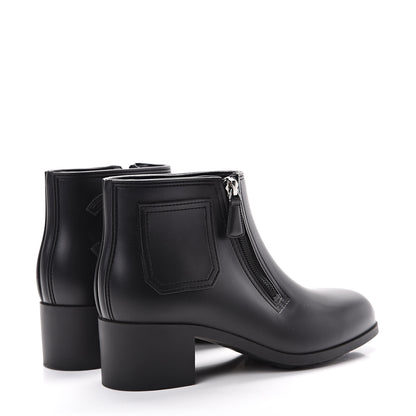 Chanel PVC CC Short Boots 38 Black 4 of 8