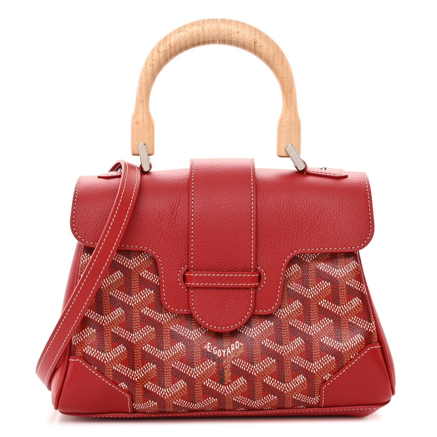 Goyardine Saigon Mini Red