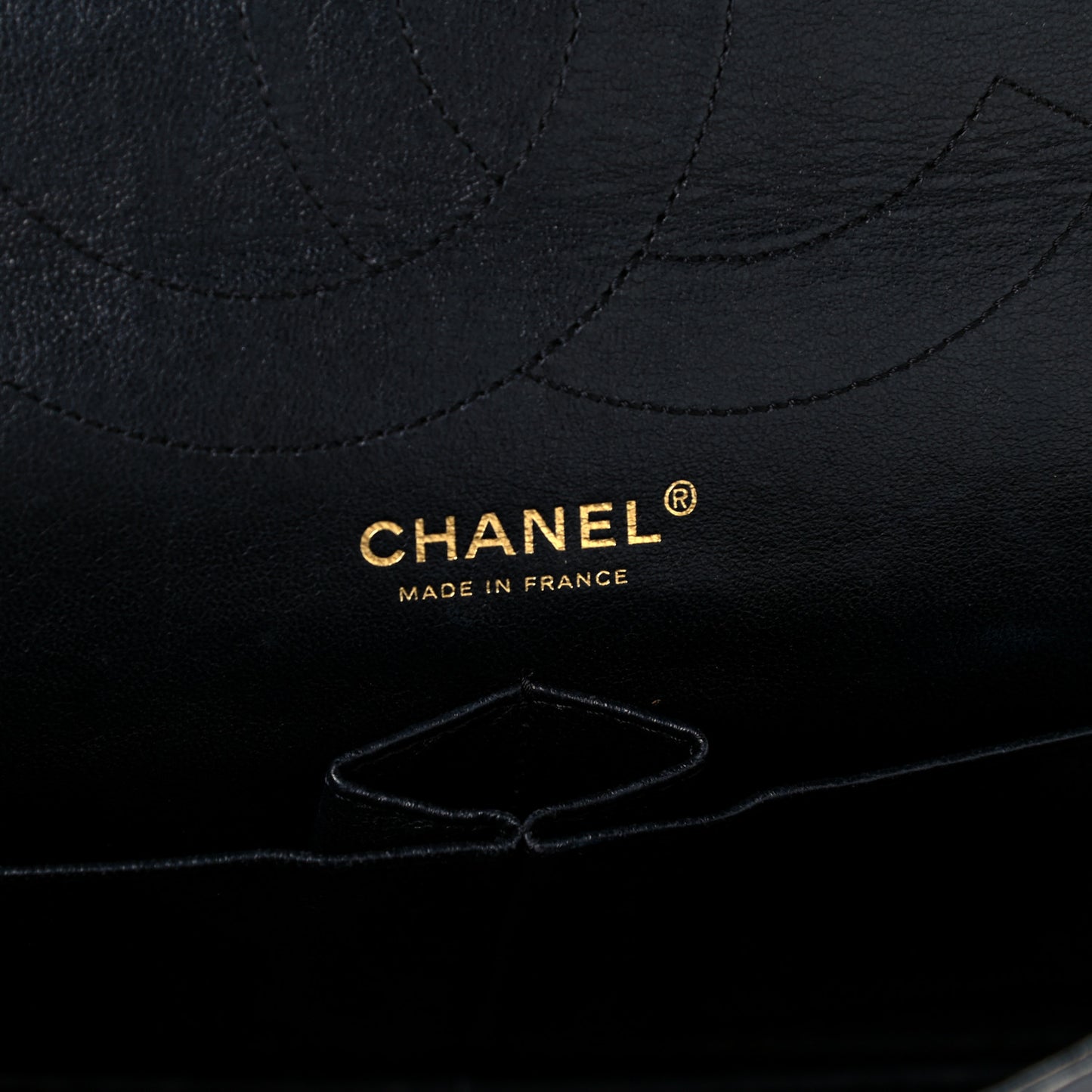 Aged Calfskin Quilted 2.55 Reissue 228 Flap Black