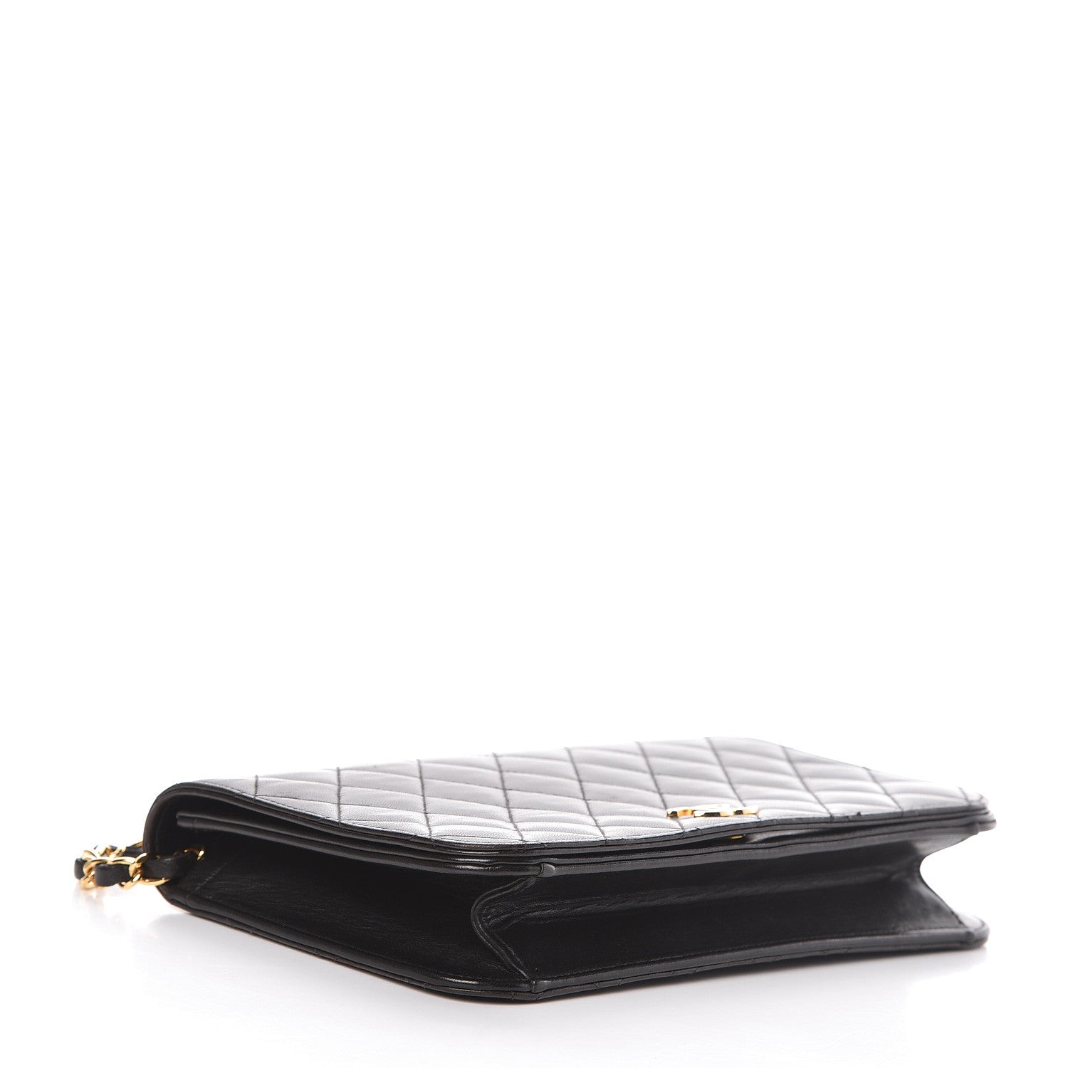 Chanel Lambskin Quilted Small Single Flap Black 4 of 11