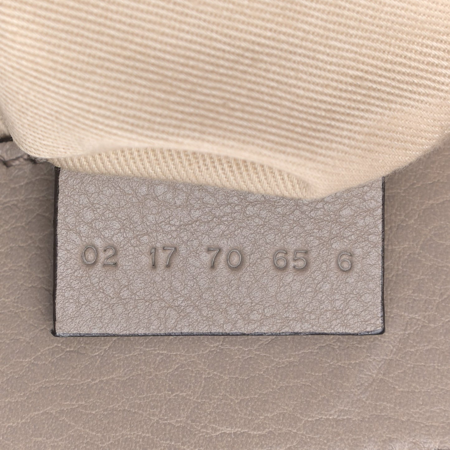 Suede Calfskin Medium Faye Backpack Motty Grey