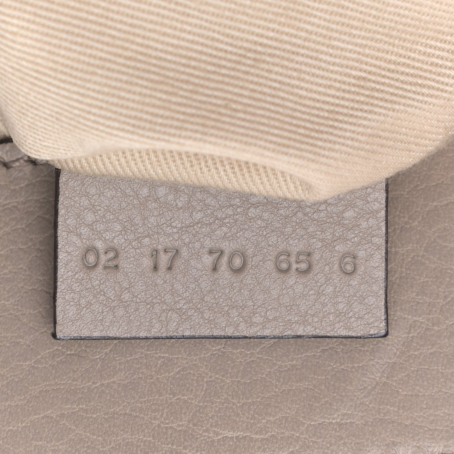 Chloe Suede Calfskin Medium Faye Backpack Motty Grey 7 of 11