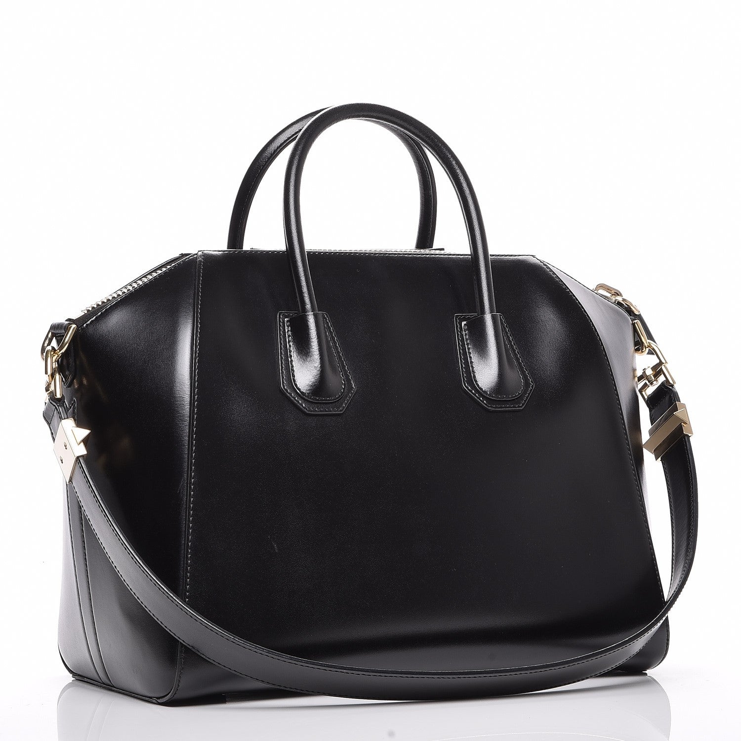 Givenchy Shiny Lord Calfskin Medium Antigona Black 4 of 8