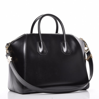 Givenchy Shiny Lord Calfskin Medium Antigona Black 4 of 8