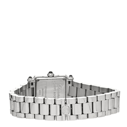 Chopard Stainless Steel 5 Diamond 23mm Happy Sport Quartz Watch Brown 3 of 5