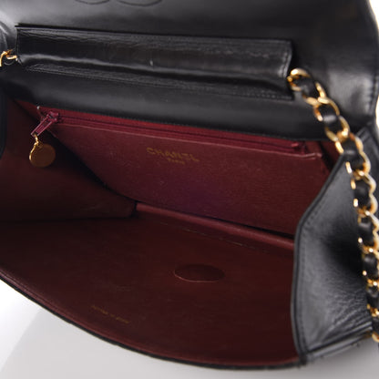 Chanel Lambskin Quilted Medium Single Flap Black 5 of 9