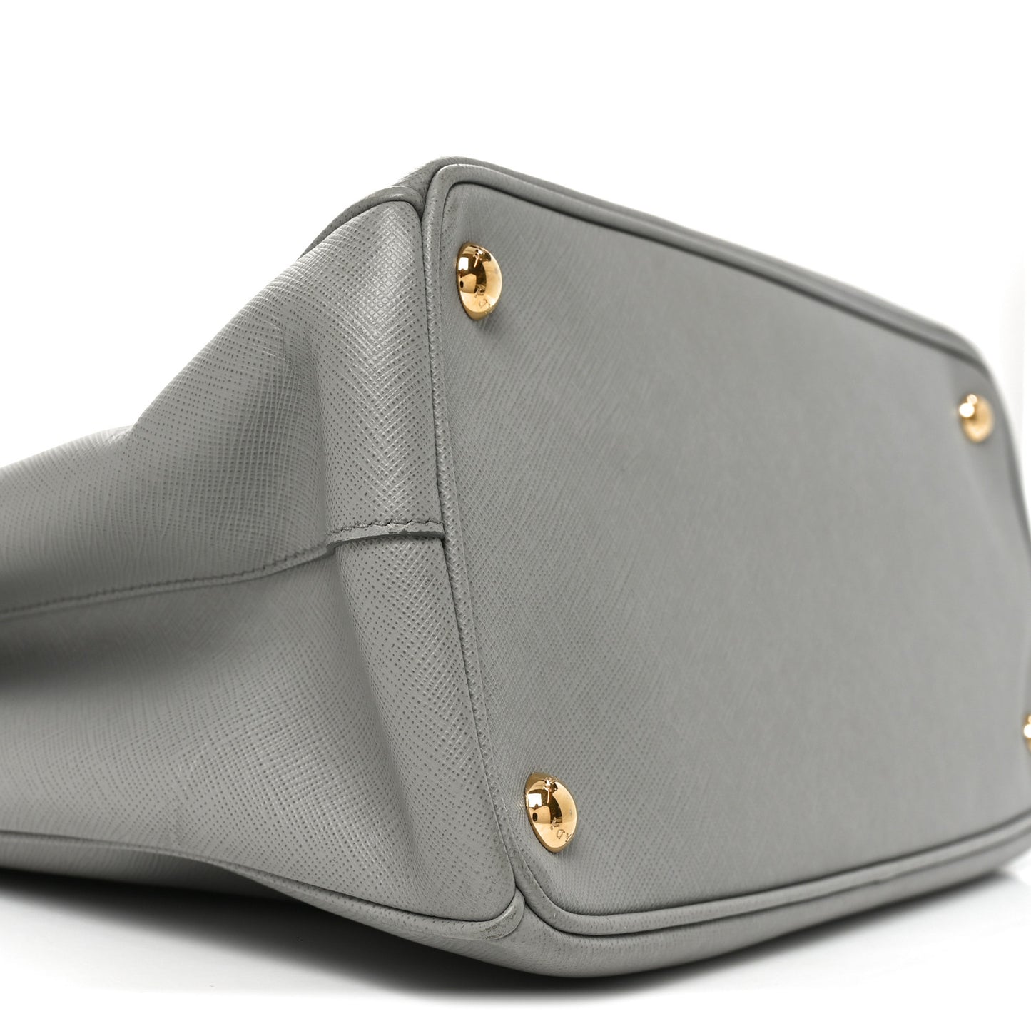 Saffiano Medium Galleria Double Zip Tote Marmo