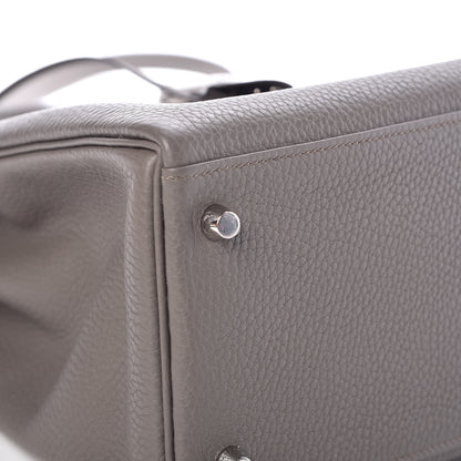 Hermes Togo Kelly Retourne 35 Etain 18 of 40