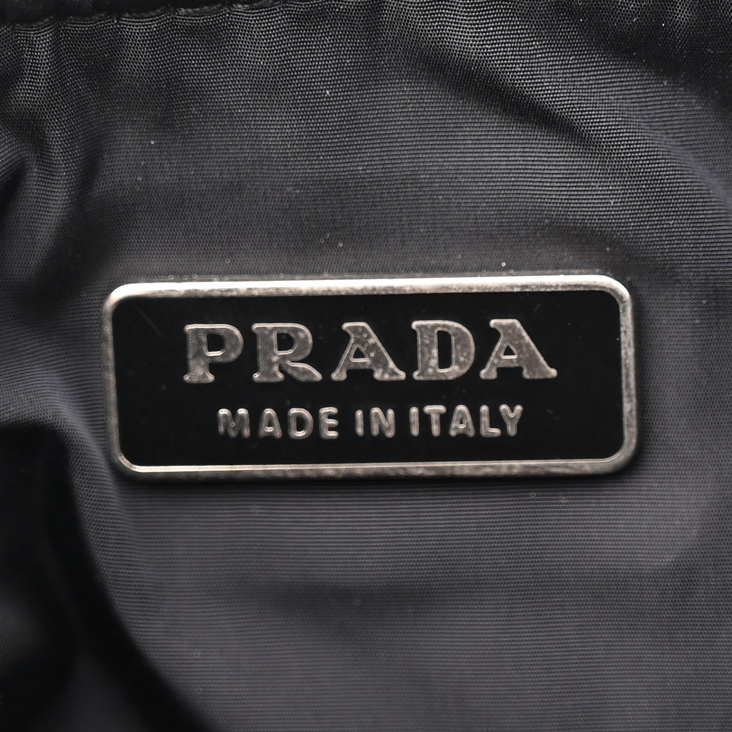 Muflone Metal Studded Necessaire Shoulder Bag Black