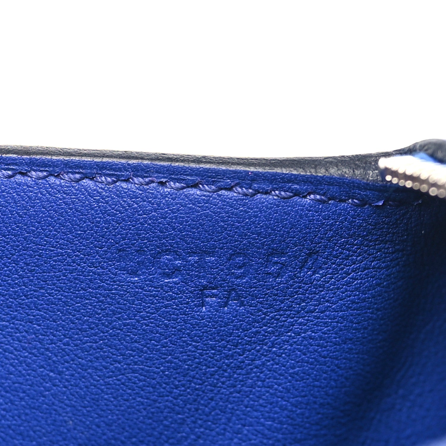 Hermes Taurillon Clemence Mini Lindy 20 Bleu Electrique 7 of 9