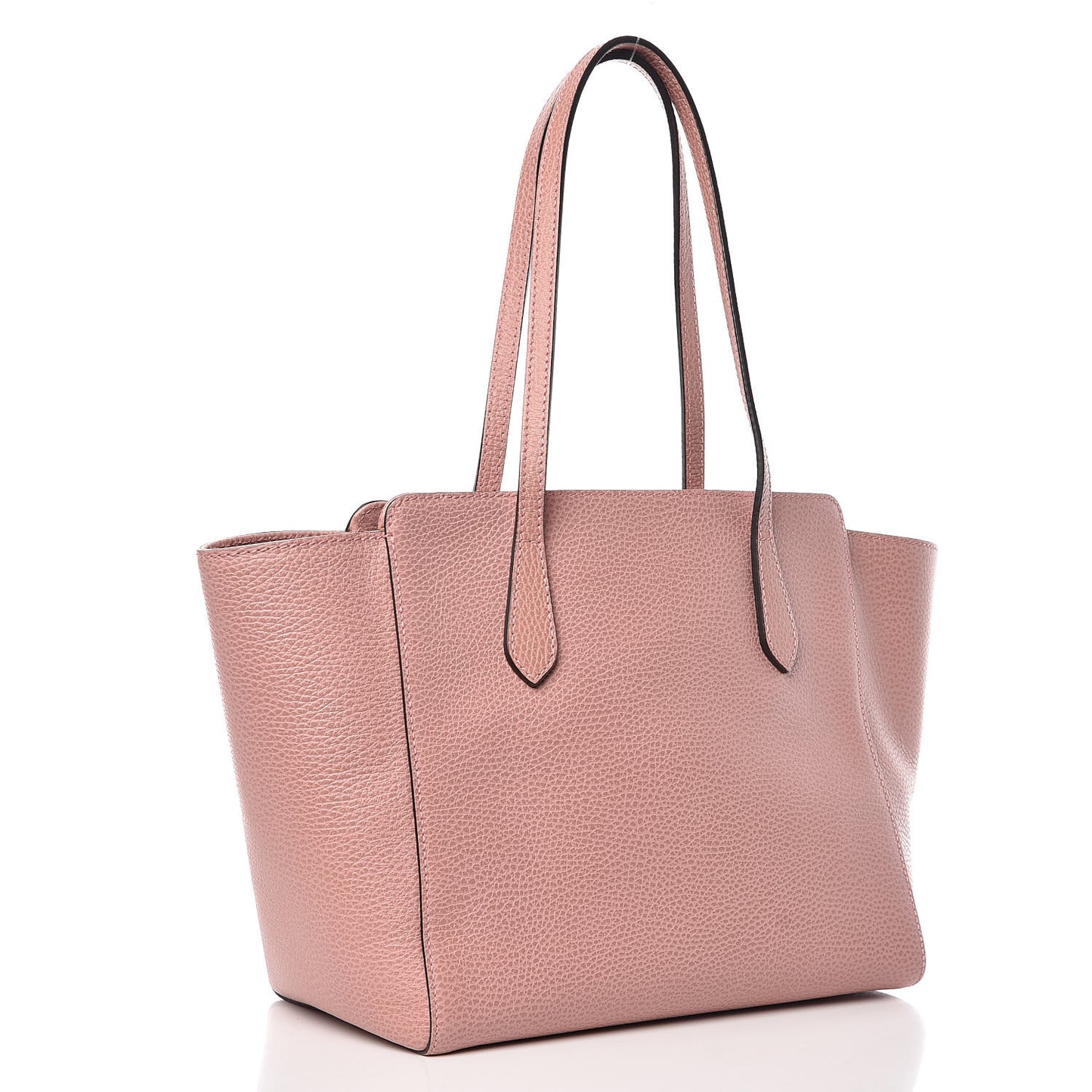 Dollar Calfskin Small Swing Tote Soft Pink