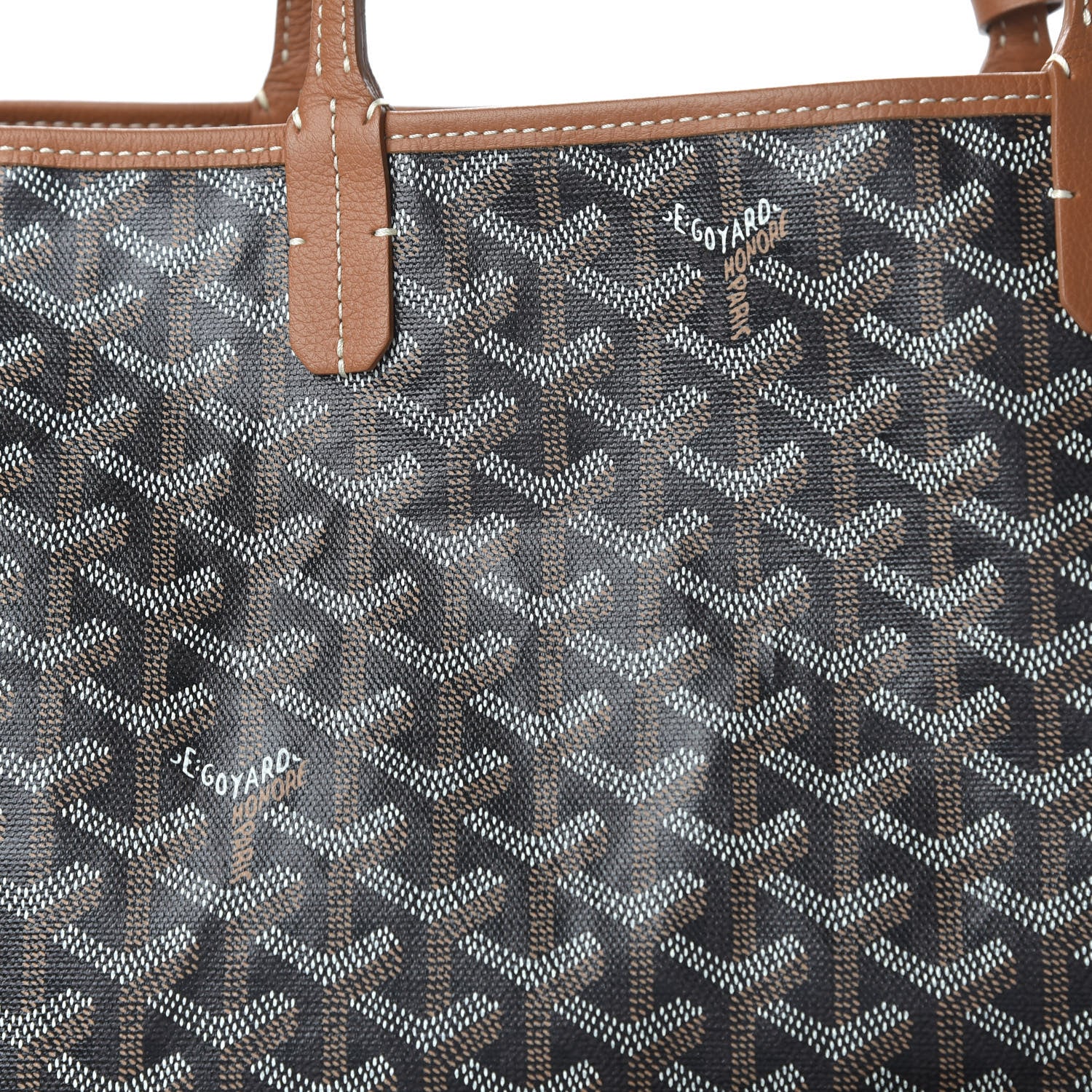Goyard Goyardine Saint Louis PM Black Gold 8 of 8