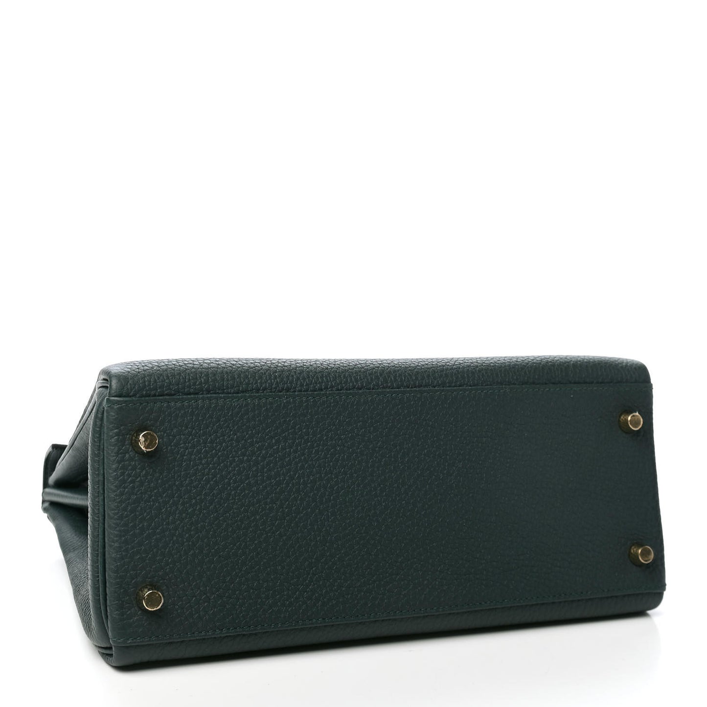 Togo Matte Alligator Kelly Retourne Touch 28 Vert Cypress