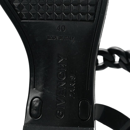 Givenchy Jelly Chain Nea Sandal Flats 40 Black 6 of 8