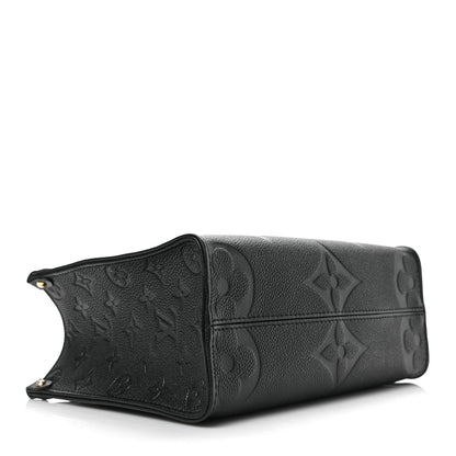 Louis Vuitton Empreinte Monogram Giant Onthego PM Black 4 of 8