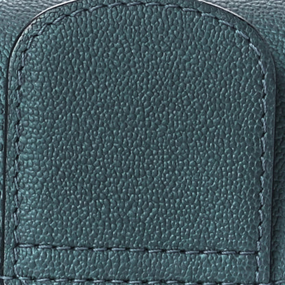 Delvaux Metallic Rodeo Calfskin Mini Brillant Satchel Peacock 10 of 13