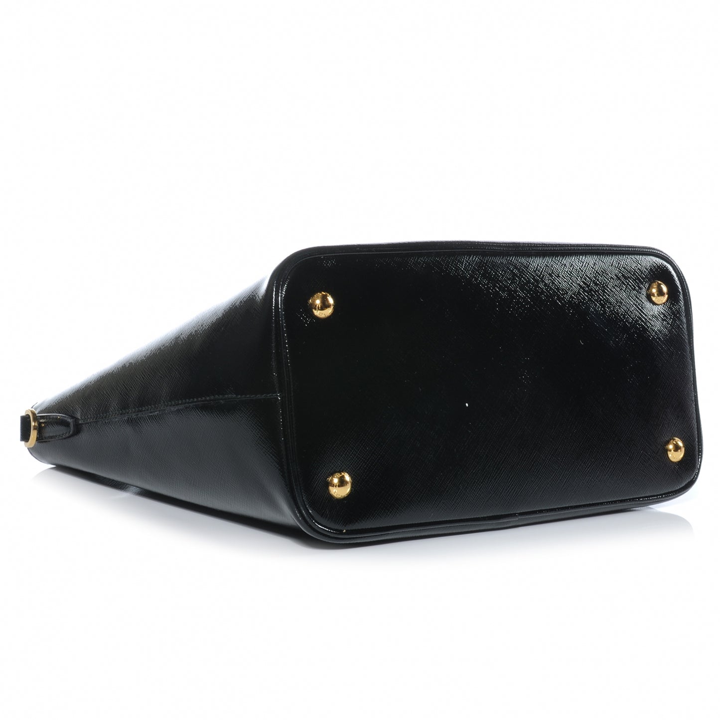 Saffiano Vernice Tote Black