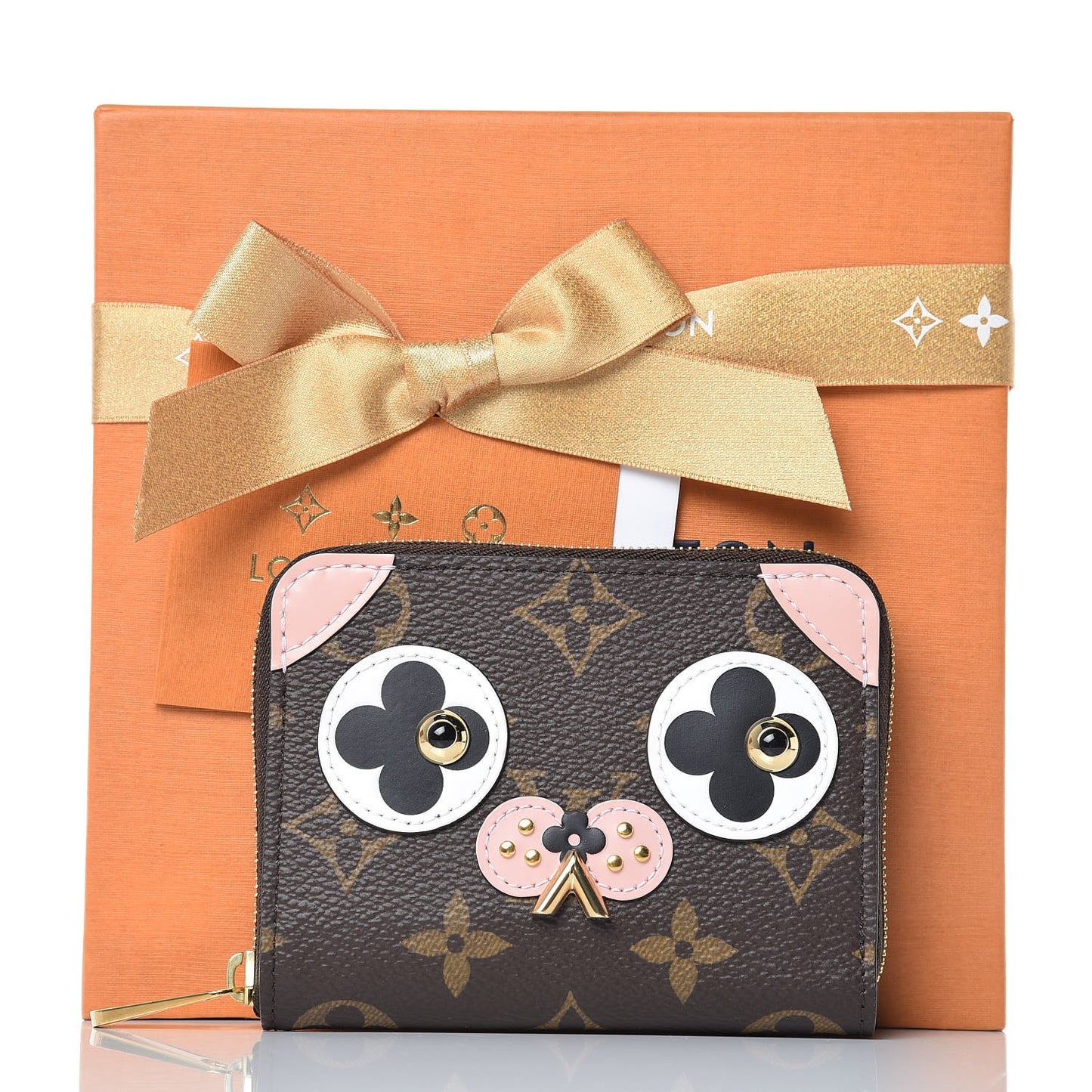 Monogram Valentine Dog Zippy Coin Purse