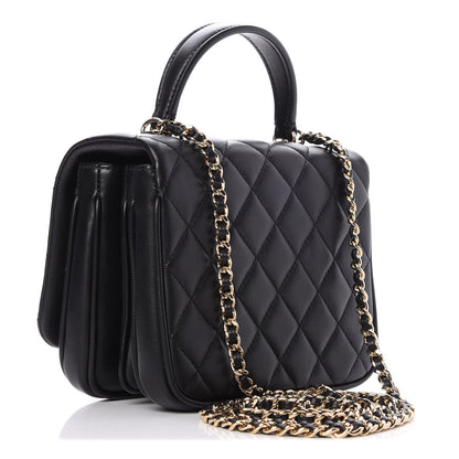 Chanel Lambskin Quilted Mini Citizen Chic Flap Black 3 of 8