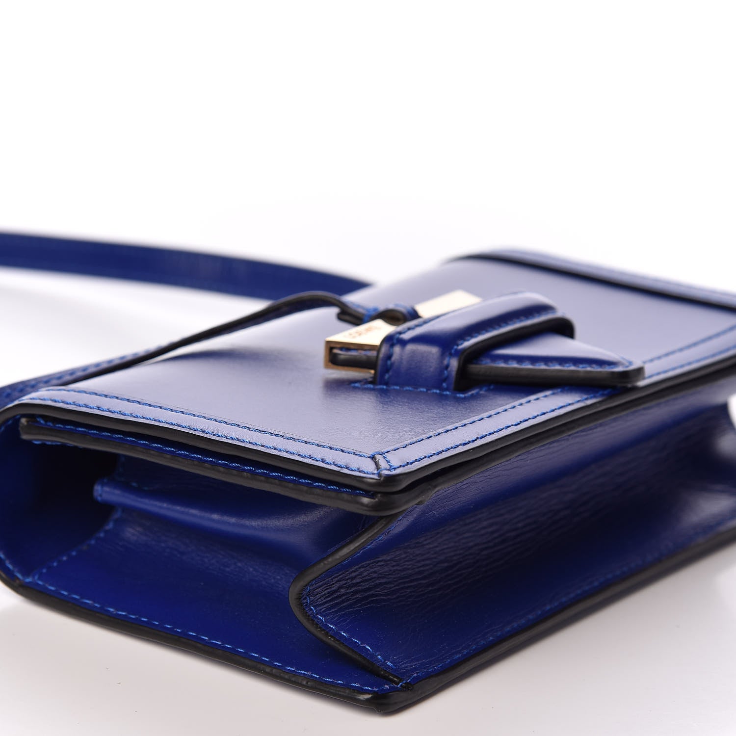 Loewe Calfskin Small Barcelona Shoulder Bag Royal Blue 8 of 8