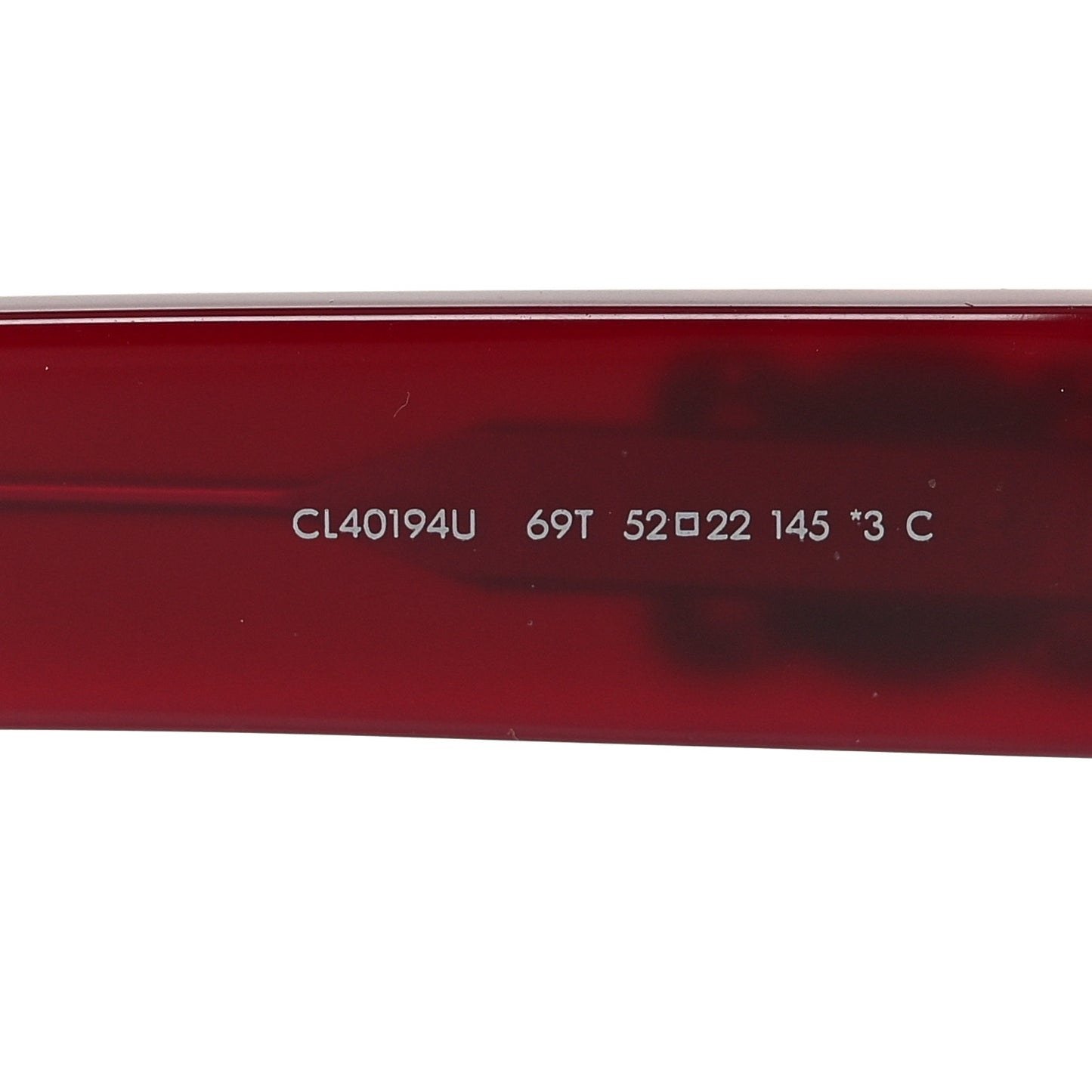 Acetate Triomphe 01 Sunglasses CL 40194U Milky Burgundy