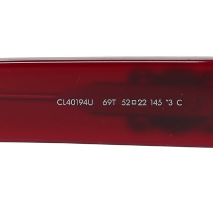 Celine Acetate Triomphe 01 Sunglasses CL 40194U Milky Burgundy 6 of 7