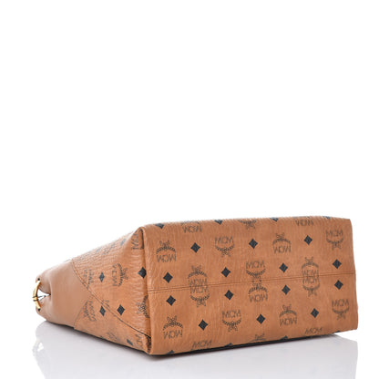 MCM Visetos Medium Klara Hobo Cognac 4 of 7