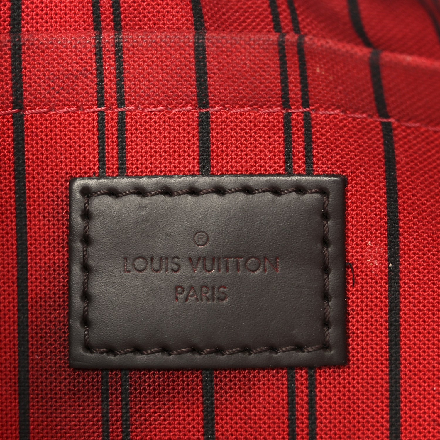 Louis Vuitton Damier Ebene Neverfull MM GM Pochette 6 of 8