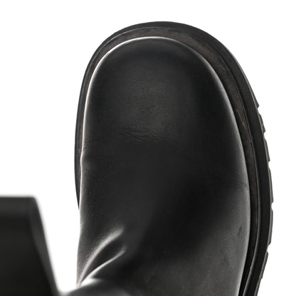 Bottega Veneta Calfskin The Lug Chelsea 55mm Boots 37 Black 8 of 10